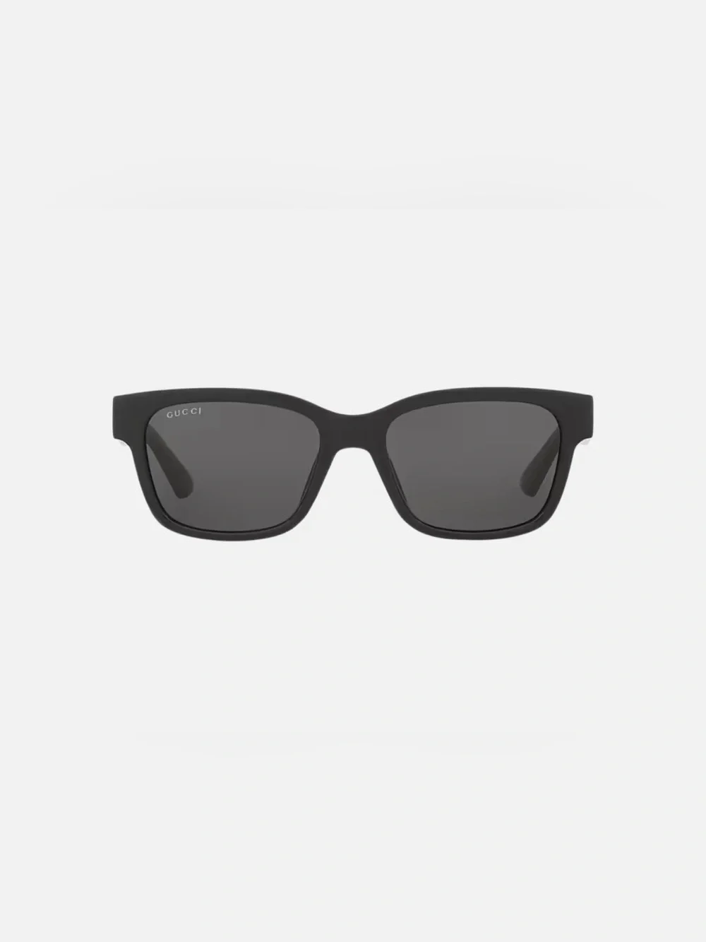 Gucci Black Temple Logo Sunglasses